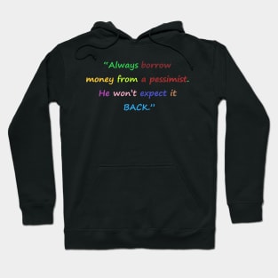 Funny quotes from known people Hoodie